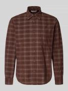 Regular fit vrijetijdsoverhemd van puur katoen