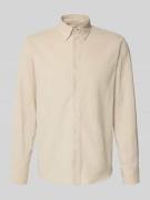 Regular fit ribcordoverhemd van puur katoen, model 'DANNI'