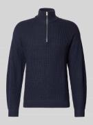Gebreide pullover met ritssluiting, model 'KAITO'