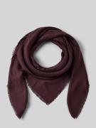 Sjaal met all-over logoprint, model 'Tonal'