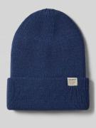 Muts met omslag en labeldetail, model 'KINABALU'