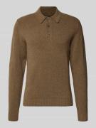 Gebreide pullover met polokraag, model 'MAVERICK'