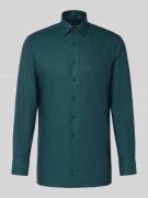 Modern fit zakelijk overhemd met kentkraag, model 'NEW KENT'