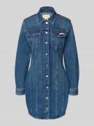 Mini-jurk in denimlook, model 'Cold'