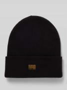 Beanie met labelpatch, model 'Effo'