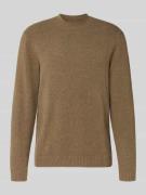 Gebreide pullover met polokraag, model 'MAVERICK'