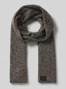 Sjaal met labelpatch