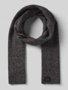 Sjaal met labelpatch