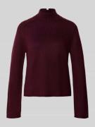 Loose fit gebreide pullover van viscosemix