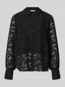 Overhemdblouse met knoopsluiting