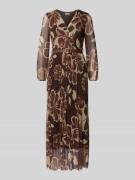 Maxi-jurk met V-hals