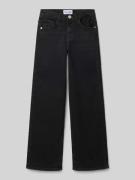 Loose fit jeans met steekzakken, model 'YARA'