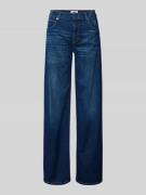 Flared jeans in 5-pocketmodel, model 'PALAZZO PATCH'