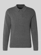 Gebreide pullover met polokraag, model 'MAVERICK'