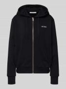 Sweatjack met labelstitching, model 'SOFIA'