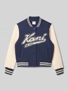 Collegejack met drukknoopsluiting