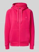 Regular fit sweatjack met logoprint, model 'Premium'