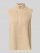 Spencer met opstaande kraag en ritssluiting, model 'Julia'