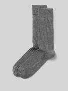 Sokken met labelprint in een set van 2 paar