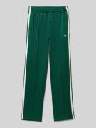 Straight fit sweatpants met logo