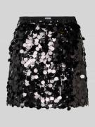 Nauwsluitende minirok met pailletten, model 'MALOU'