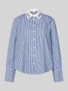 Overhemdblouse met knoopsluiting, model 'VICA'