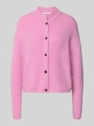 Regular fit cardigan van alpacamix, model 'Alpha'