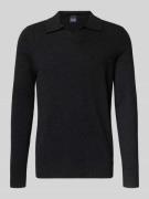 Gebreide pullover van een mix van wol en kasjmier