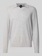 Gebreide pullover van een mix van wol en kasjmier
