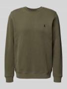 Regular fit sweatshirt van puur katoen, model 'BAARO FLEECE'
