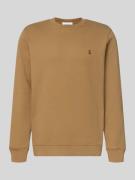 Regular fit sweatshirt van puur katoen, model 'BAARO FLEECE'