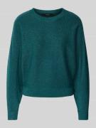 Relaxed fit gebreide pullover met viscosemix, model 'HAPPYGLITTER'