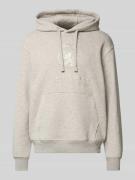 Oversized hoodie van katoenmix