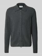 Cardigan met tweewegsritssluiting, model 'Andy'