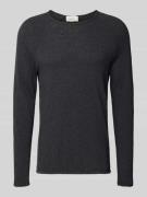 Shirt met lange mouwen en ronde hals, model 'SONOMA'