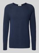 Shirt met lange mouwen en ronde hals, model 'SONOMA'