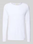 Shirt met lange mouwen en ronde hals, model 'SONOMA'