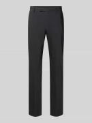Regular fit pantalon met wol, model 'MADDEN 2.0'