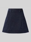 Minirok met bandplooien, model 'VICKY'