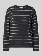 Shirt met lange mouwen van katoenmix, model 'MARYNAA'