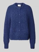 Loose fit gebreid jack met wol