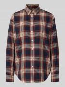 Relaxed fit overhemdblouse met viscose