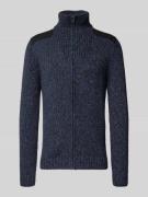 Gebreid jack met ribboorden