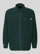 Regular fit vrijetijdsoverhemd van corduroy met kentkraag, model 'ANDE...