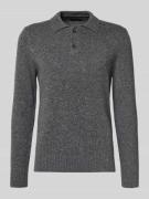 Regular fit gebreide pullover van wolmix