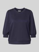 Sweatshirt van viscosemix met 3/4 mouwen, model 'Kadi'