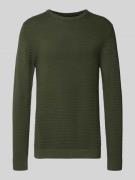Gebreide pullover met ronde hals, model 'OTTO'