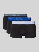 Slim fit boxershort met logodetail in een set van 3 stuks