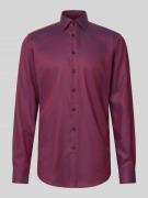 Regular fit zakelijk overhemd met extra lange mouwen