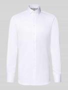 Regular fit zakelijk overhemd met extra lange mouwen